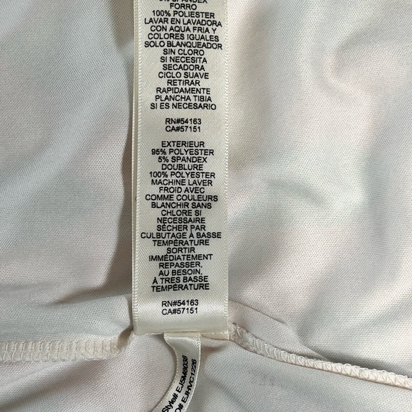 Eliza J Pink and Red Sheath Dress with Bateau Neckline - Picture 4 of 12